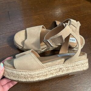 Steve Madden Espadrilles Platform Sandals